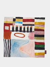 Alémais Michelle Printed Silk Scarf