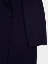 Stella McCartney Ink Blue Iconic Wool Coat