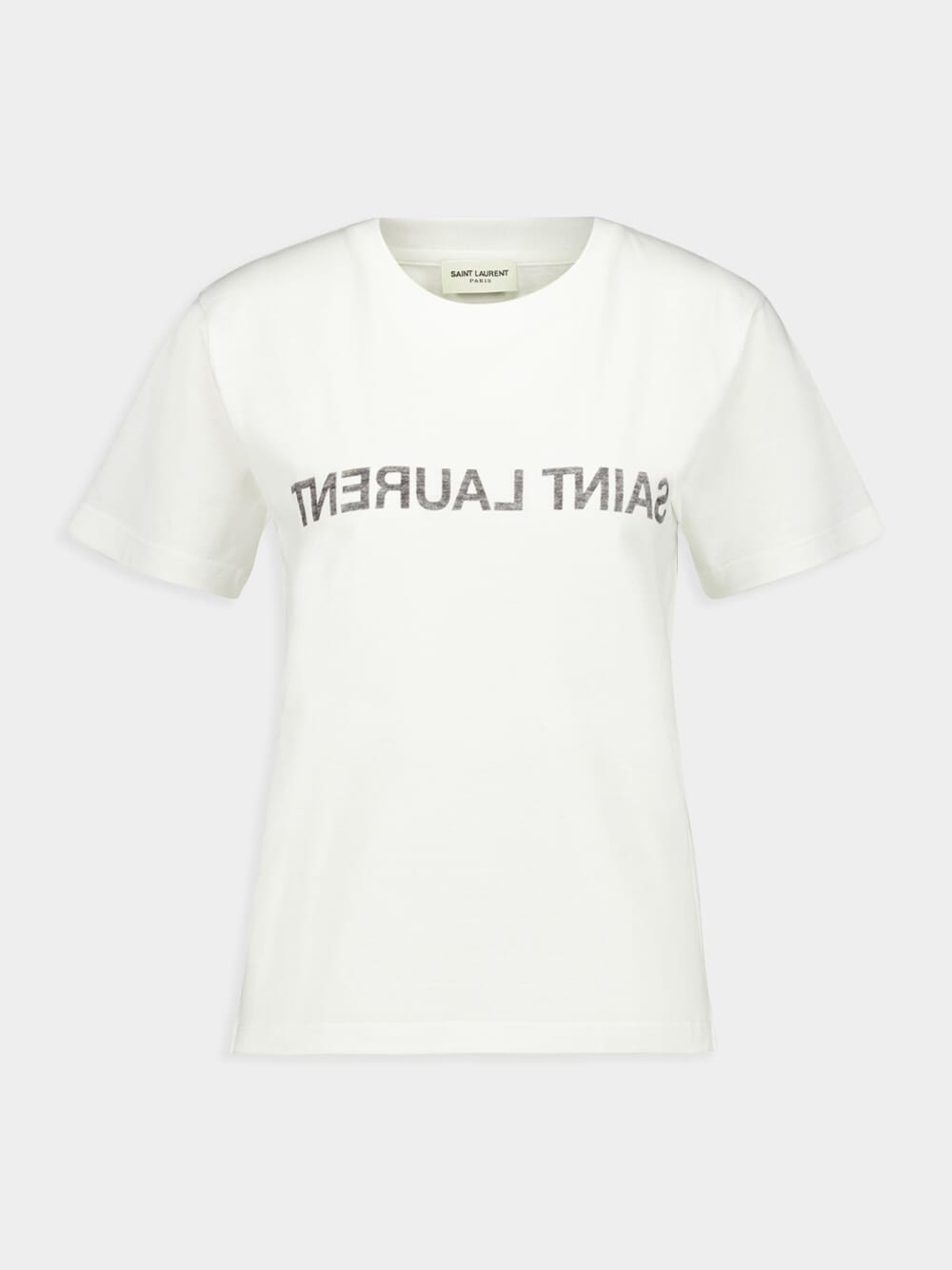 Reverse Logo White T-Shirt