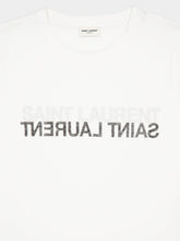 Saint Laurent Reverse Logo White T-Shirt