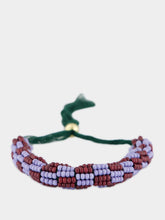 Alémais Brown and Blue Le Jardin Bunch Bead Bracelet