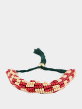 Alémais Clay and Cream Le Jardin Bunch Bead Bracelet