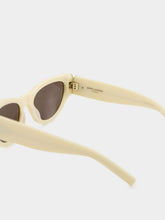 Saint Laurent Sunglasses SL M94 in Ivory and Black