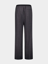 Balenciaga Checked Straight Leg Trousers