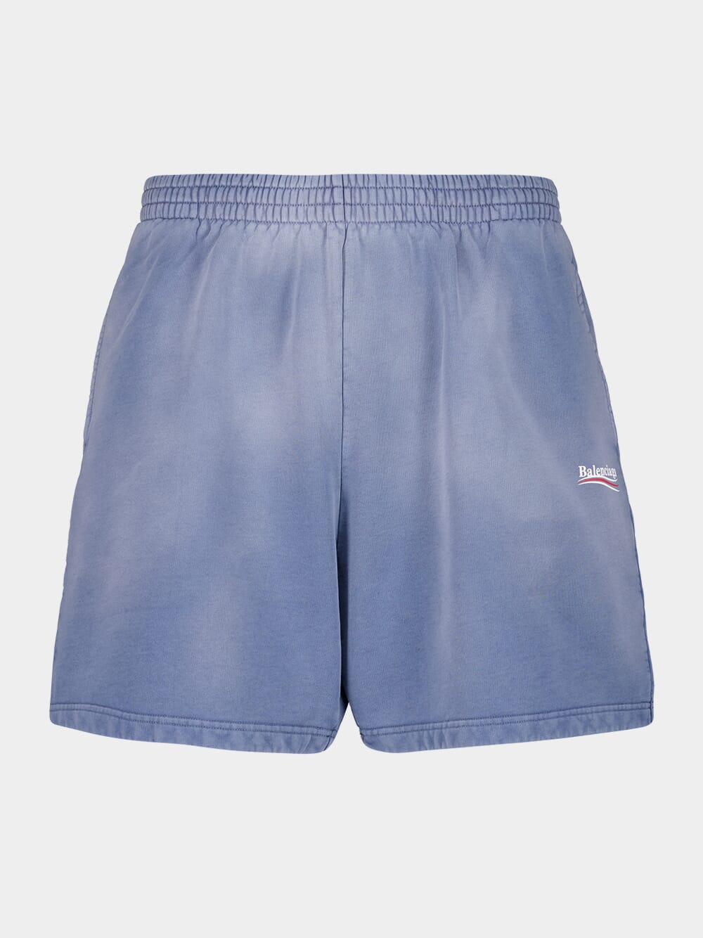 Faded Blue Political Campaign Sweat Shorts