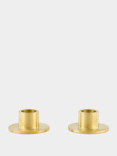 Ester & Erik Gold Small Candle Holders Set of 2