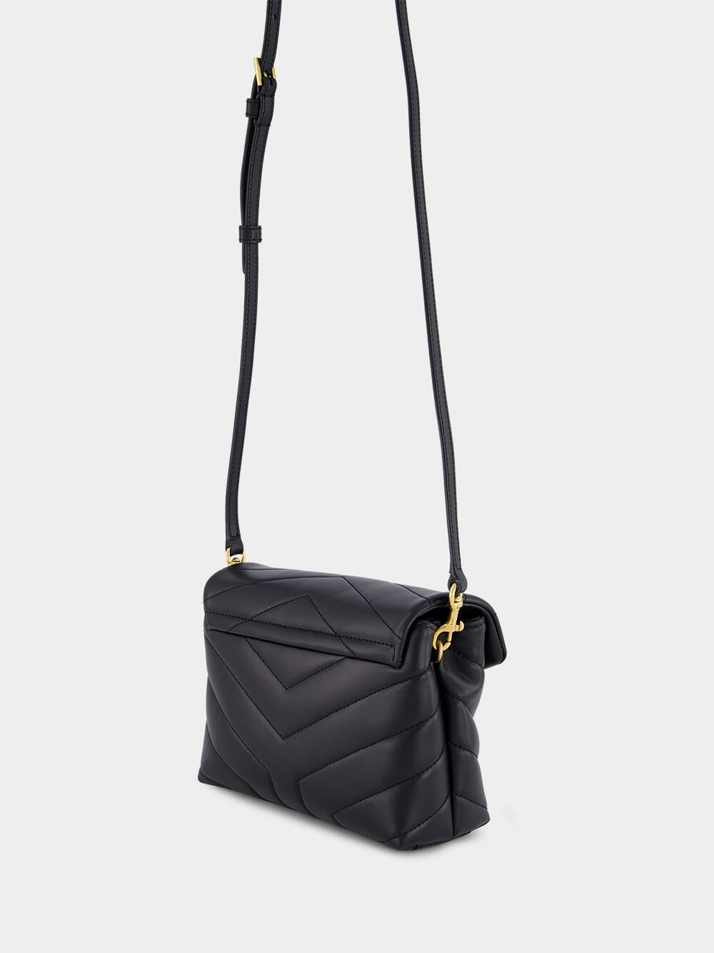 Toy Loulou Leather Black Bag