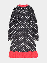 Balenciaga Spray Dots Reversible Coat Dress