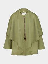 Zimmermann Palm Rebellion Tie Neck Cape