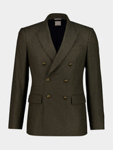 Dior JACKET DOUBLE-BREASTED WOVEN WOOL