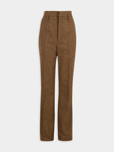 Saint Laurent Wool High-Waisted Trousers