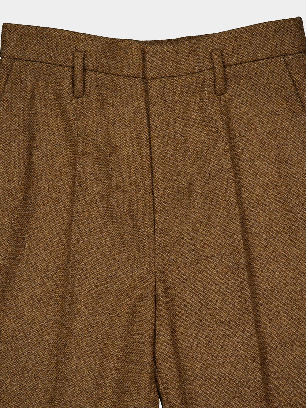 Wool High-Waisted Trousers