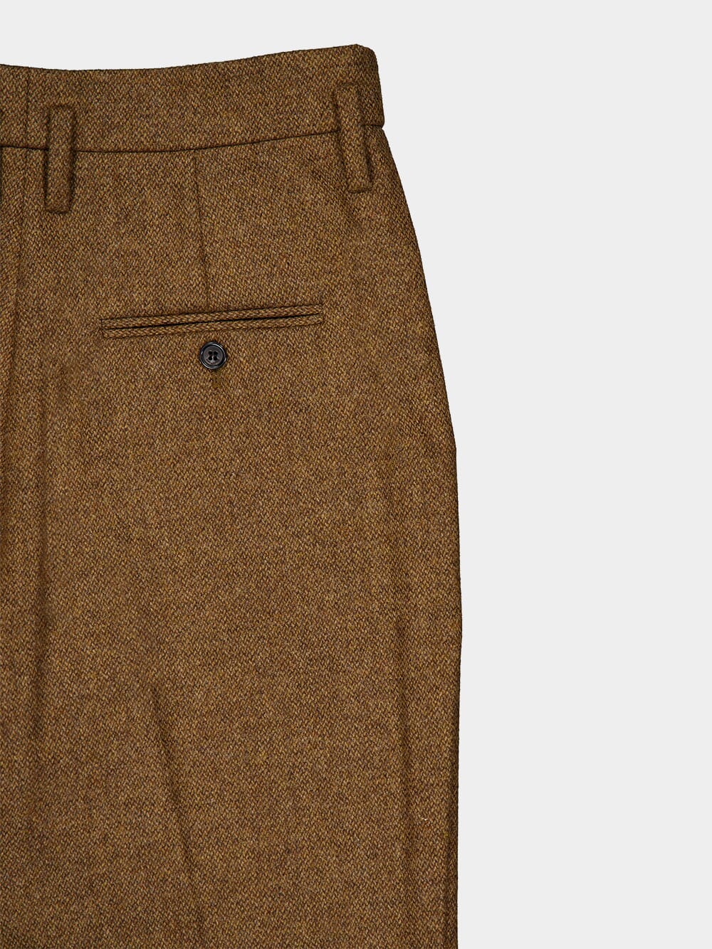 Wool High-Waisted Trousers