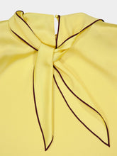 Stella McCartney Chamomile Tie Neck Mini Dress