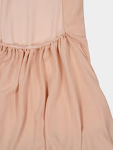 Stella McCartney Rose High-Neck Silk Chiffon Mini Dress