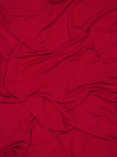 Stella McCartney Raspberry Draped Crepe Jersey Gown