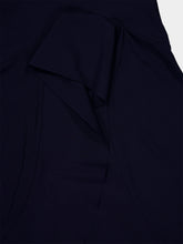 Stella McCartney Ink Sleeveless V-Neck Frill Maxi Dress