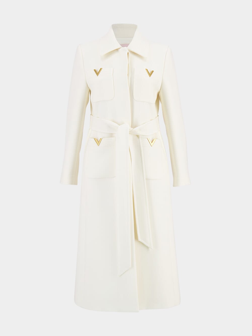 Ivory Drill Double Coat