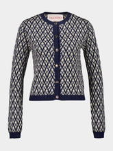 Valentino Garavani Toute La V Jacquard Cardigan