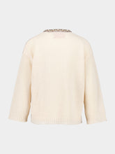Valentino Garavani Birch Embroidered Wool Jumper
