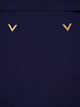 Valentino Garavani Indigo Cady Couture Silk Maxi Gown