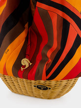 Pucci Orange and Black Picnic Bag