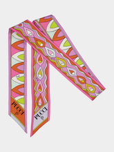 Pucci Mixed Print Silk Twill Scarf