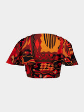 Pucci Angoli Knotted Satin Top