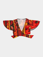 Pucci Angoli Knotted Satin Top