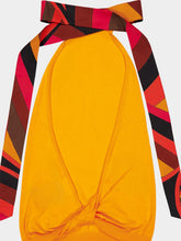 Pucci Orange Silk Detail Halterneck Top
