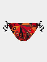 Pucci Black and Orange Occhi Bikini Bottom