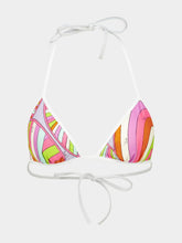 Pucci Iride Print Triangle Bikini Top