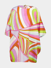 Pucci Iride Print Silk Kaftan