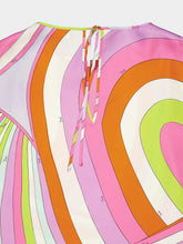 Pucci Iride Print Silk Kaftan