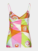 Pucci Occhi Print Silk Top