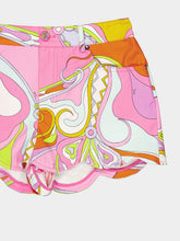 Pucci Orchidee Print Scallop Shorts