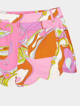 Pucci Orchidee Print Scallop Shorts