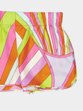 Pucci Iride Print Silk Shorts