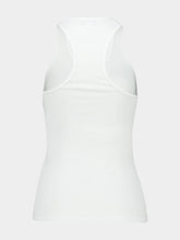 Stella McCartney Pure White Hardcore Slogan Tank Top