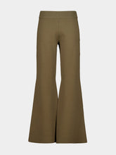 Stella McCartney Brown Compact Knit Trousers
