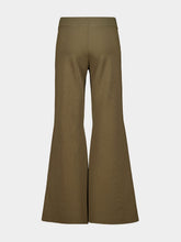 Stella McCartney Brown Compact Knit Trousers