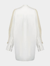 Stella McCartney Natural Hybrid V-Neck Jumper