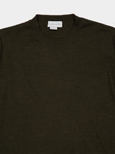 Stella McCartney Olive Green Wool Jumper with Knot Detail