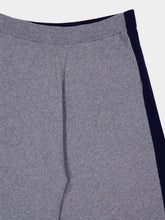 Stella McCartney Grey and Navy Recycled Cashmere Trousers