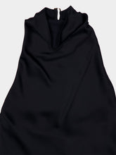 Stella McCartney Black Satin Halterneck Top