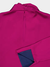 Stella McCartney Pink Tie-Back High-Neck Satin Top