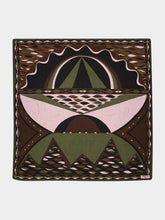 Pucci Khaki and Pink Dune Print Pashmina