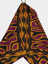 Pucci Bordeaux and Gold Labirinto Chain Top