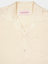 Valentino Garavani Toute La V Betulla Bowling Shirt