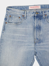 Valentino Garavani Light Blue Regular Fit Denim Jeans